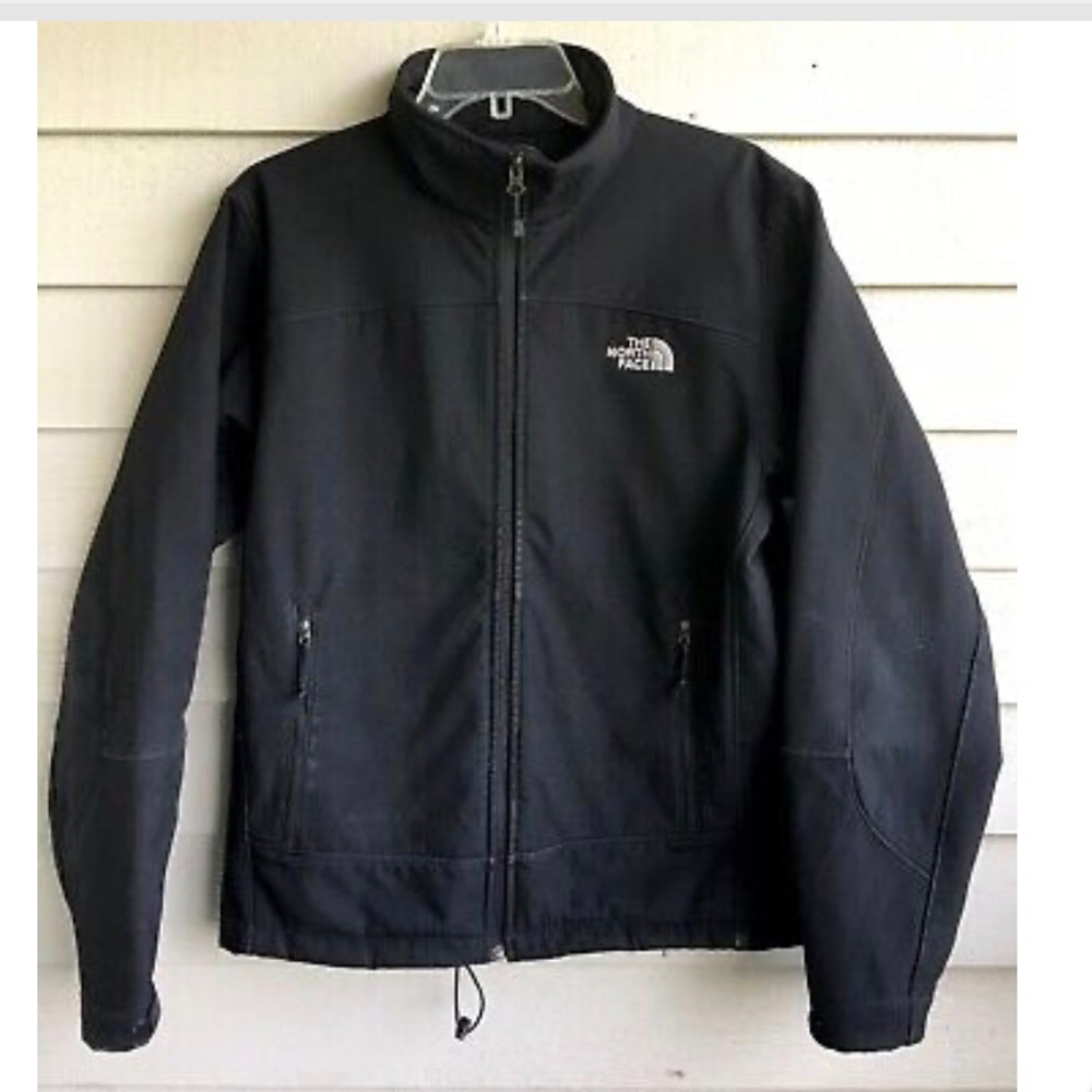 North Face Soft Shell Fleece Lined Zip Jacket